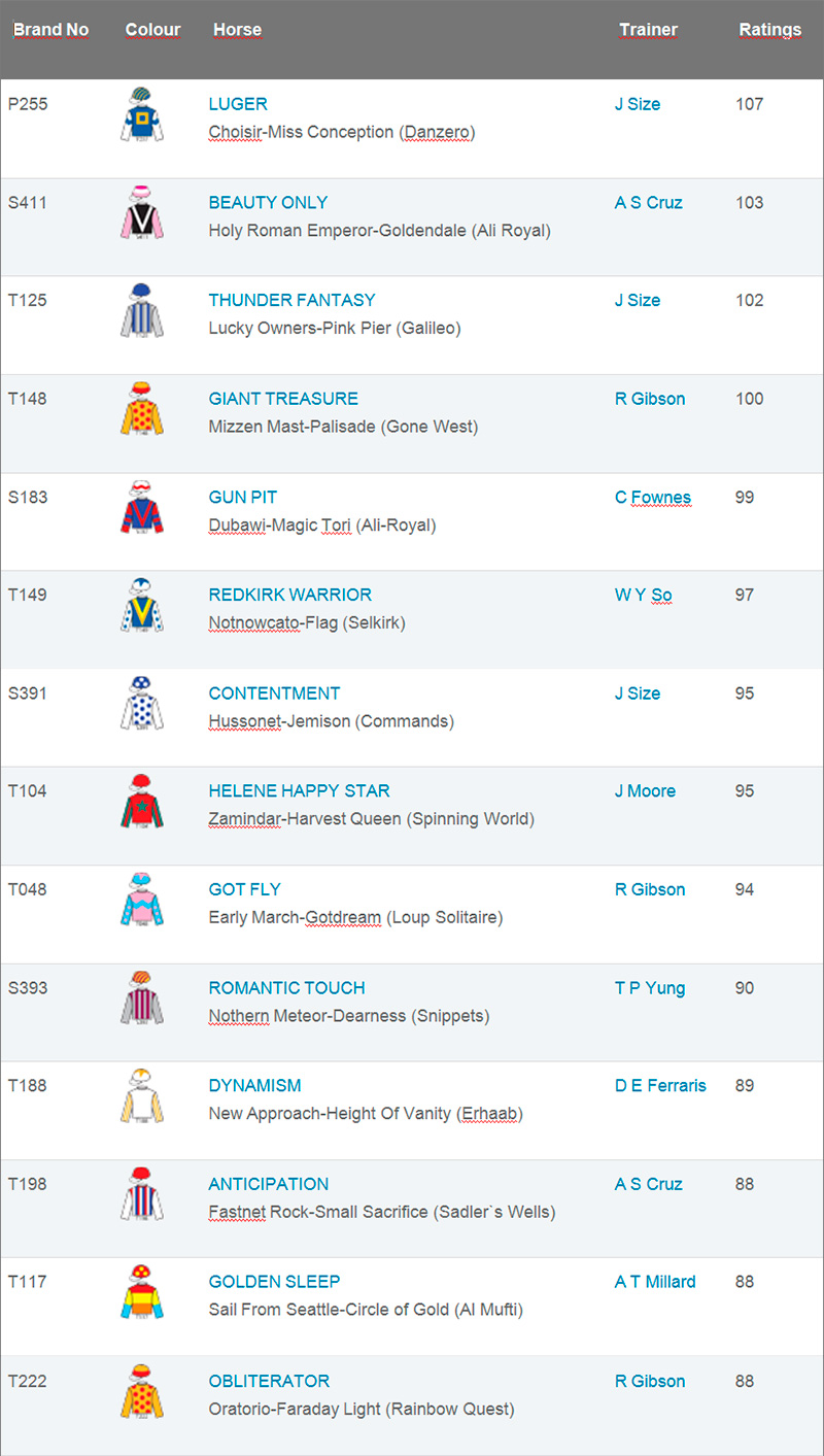 Bmw hong kong derbytable